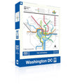 New York Puzzle Company - Transit Maps DC Metro Map - 500 Piece Jigsaw Puzzle for Adults