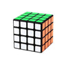 Cuberspeed Moyu 4x4 Speed Cube Black 4x4x4 Speed Cube 4 by 4 Magic Cube with Sticker Puzzle