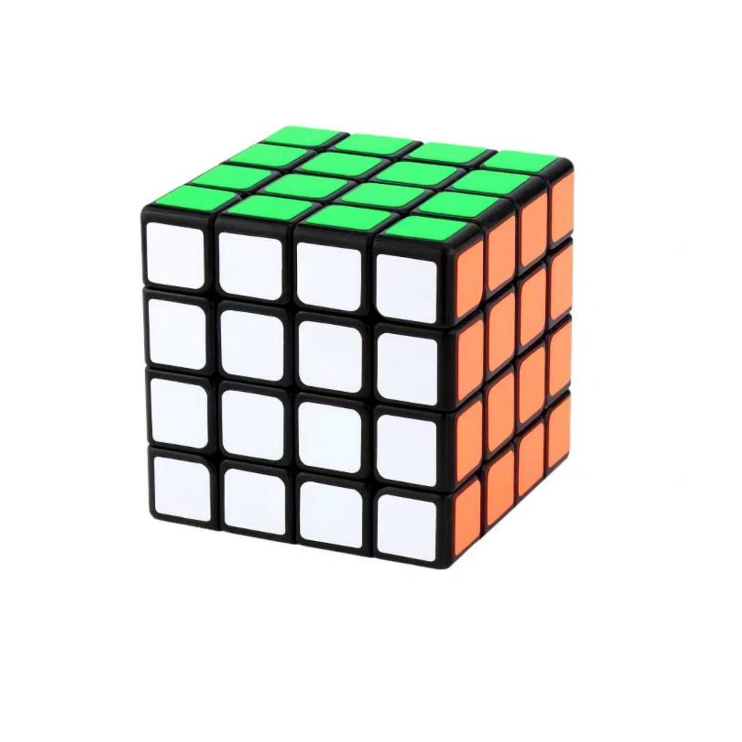 Cuberspeed Moyu 4x4 Speed Cube Black 4x4x4 Speed Cube 4 by 4 Magic Cube with Sticker Puzzle