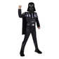 Star Wars Darth Vader Official Youth Halloween Costume - enhanced Quality Padded Jumpsuit with Plastic Mask and Detachable Cape (Large) Multi