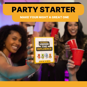 Shots No Chaser Extremely Under The Influence - Drinking Game For Adults | Fun Challenges And Dares | Perfect For Couples, Game
