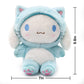 Maikerry Cinnamoroll Plush Doll 8 - Cute Kitty My Melo Anime Figure Toy, Perfect for Kids Birthday & Easter Gifts, Blue