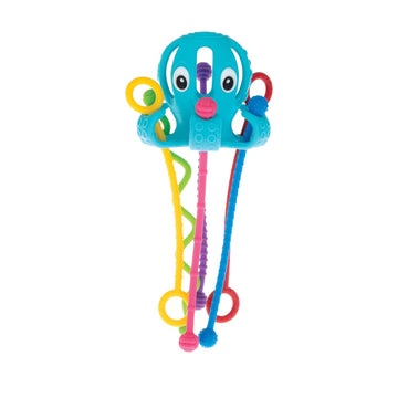 Nuby Silicone Octopus Sensory Toddler Toy - Kids Toy For Tactile Development - 18+ Months