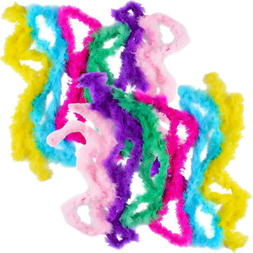 Rhode Island Novelty 44 Inch Mini Marabou BOA Assortment, One Dozen per Order