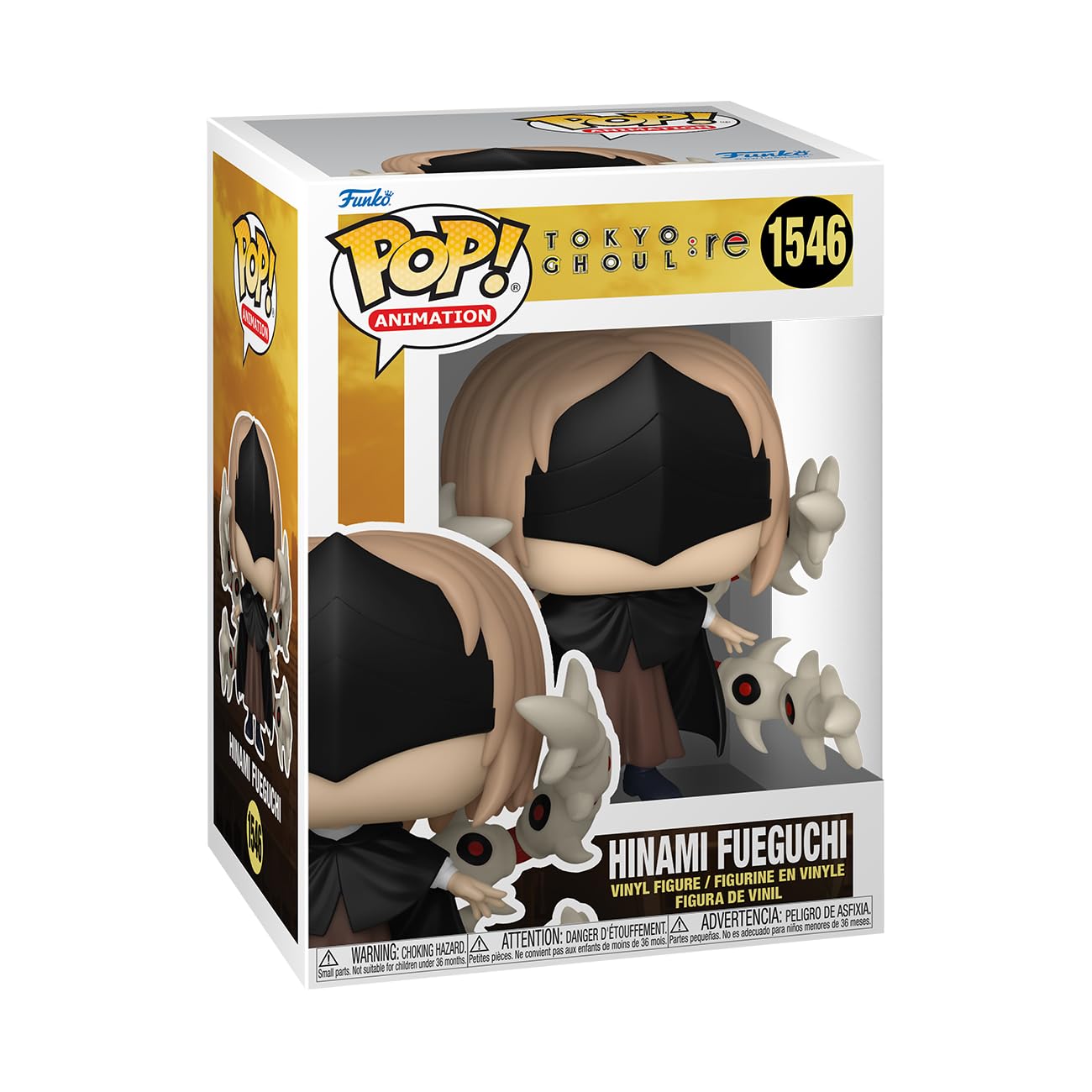 Funko Pop! Animation: Tokyo Ghoul: Re - Hinami Fueguchi - 1/6 Odds For Rare Chase Variant - Collectable Vinyl Figure - Gift Idea - Official Merchandise - For Kids & Adults - Anime Fans