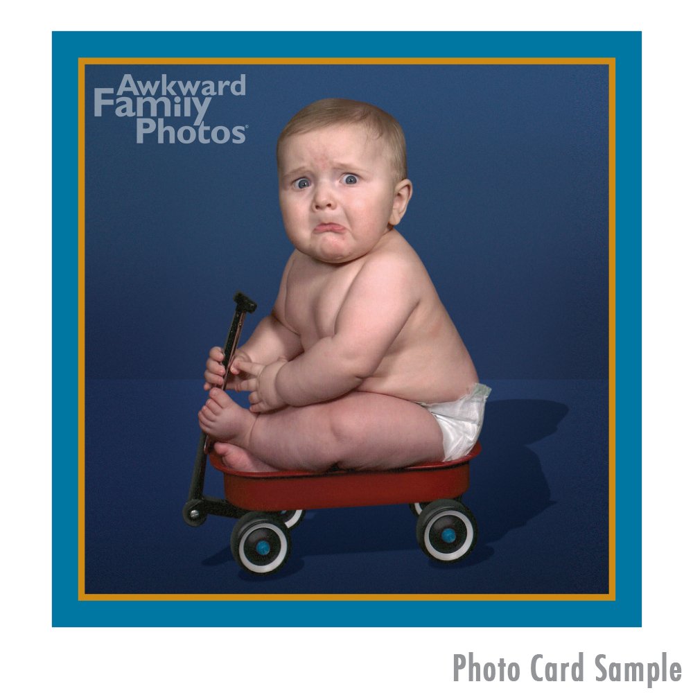 All Things Equal Awkward Family Photos Movie Caption Game - Funny Pics & Movie Lines, Original, Model 02143, Recycled Materials
