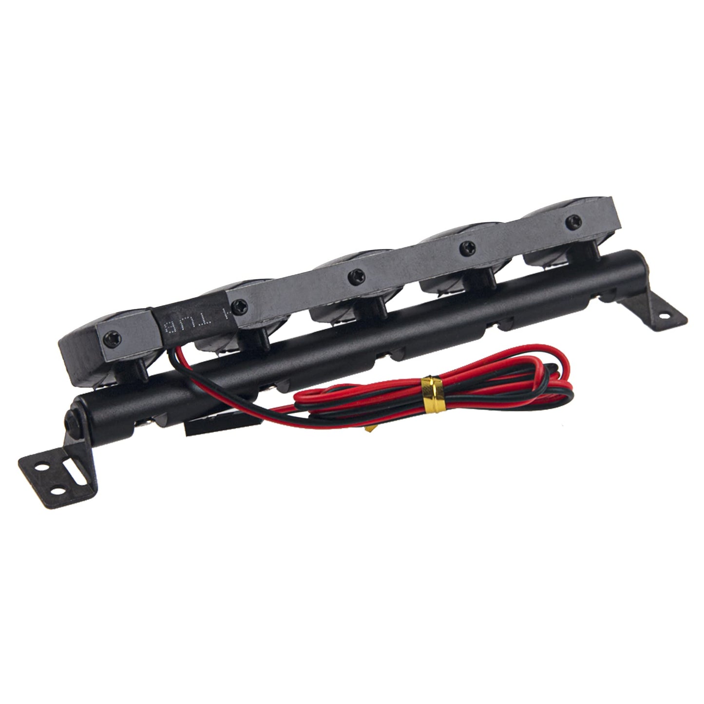 Vgoohobby RC LED Light Bar Roof LED Lamp Body Shell Roof Light Compatible with Traxxas TRX-4 SCX10 90046 D90 SCX10 II CC01 Redca