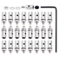 Hobbypark 25pcs Adjustable Pushrod Connector Linkage Stoppers D1.3mm RC Airplane Plane Parts