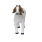 Little Buster Toys Grand Doe Show Goat, White with Brown Head, One Size, Plastic, Model 200895