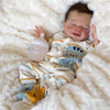 Fa Rich Reborn 18 Inch Cute Boy Realistic Baby Doll Silicone Full Body Birthday Set For Child Birthday Gifts