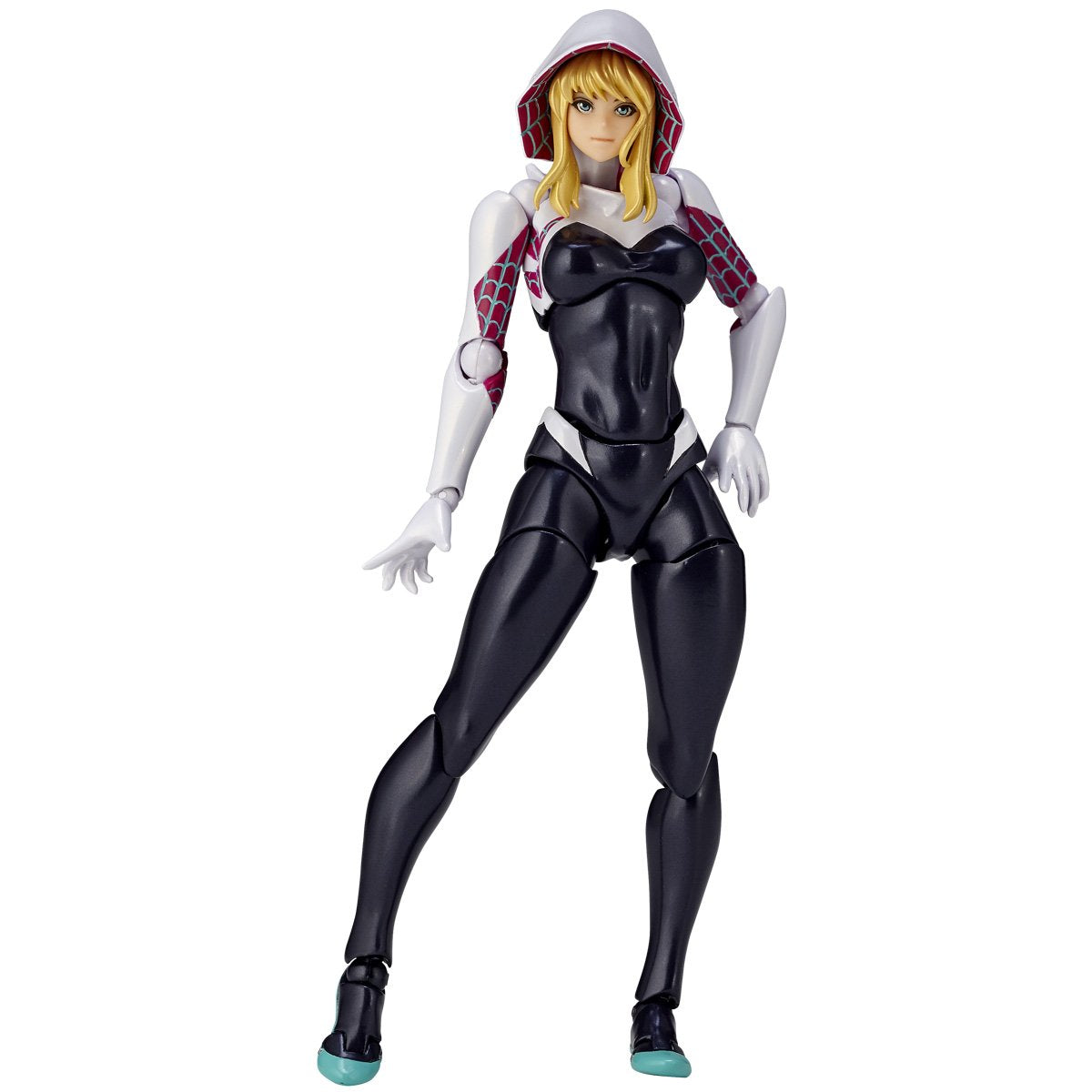 figure complex AMAZING YAMAGUCHI Spider-Gwen approx. 6.1in (155 mm) ABS & PVC Pre-painted Action Figure Revoltech
