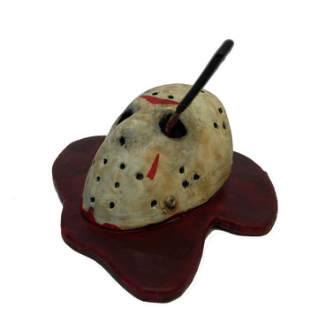 Factory Entertainment Kuzos Horror Miniature Collectible Jason Voorhees Mask, Mulitcolor