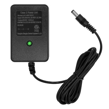 6 Volt Battery Charger For Kids Ride-On Toys, 6V Charger For Kidzone Bumper Car & Hello Kitty Suv, Huffy Motorcycle, Best Choice Products Atv Electric Cars Powered Wheels