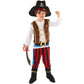 Morph Kids Pirate Costume  Boys Outfit  Fun Dress Up for Halloween  3-4 Years