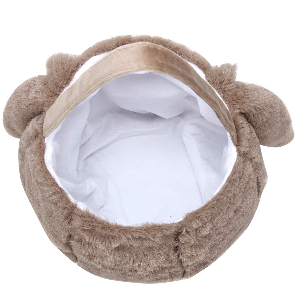 Xinblueco Plush Easter Bunny Basket Easter Buckets With Long Plush Ear Personalized Egg Hunting Easter Bags,Bunnyeaster Tote Bag