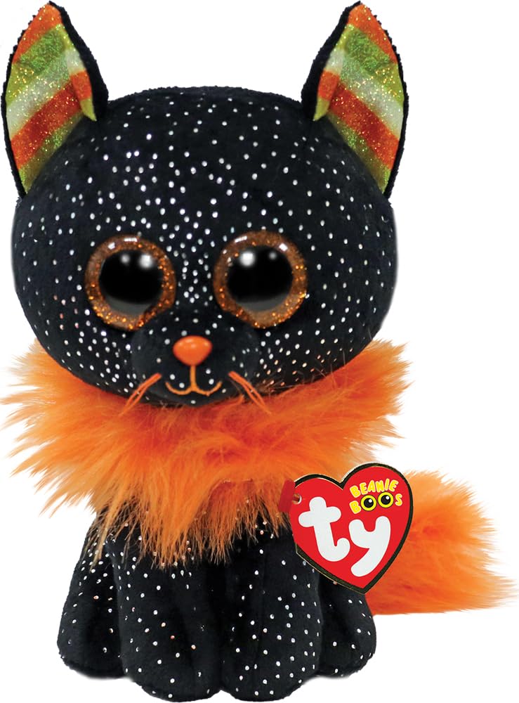 Ty Beanie Boo Morticia The Halloween Cat - 6'