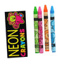 Neon Crayons 4-Pack