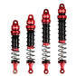 INJORA RC Shock Absorber Set 4pcs RC Dampers for 1/10 RC Crawler Axial SCX10 90046 AXI231017 TRX-4 D90 (120mm)