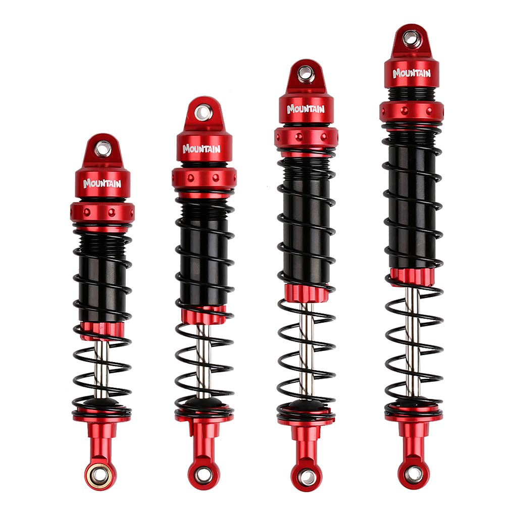 INJORA RC Shock Absorber Set 4pcs RC Dampers for 1/10 RC Crawler Axial SCX10 90046 AXI231017 TRX-4 D90 (120mm)