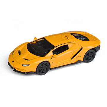 Tianmei 1:32 Supercar Kids Toys Die-Cast Alloy Metal Car Model Collection Children Play Vehicle (Lbjn - Yellow)