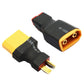 1 Pair ShareGoo RC Deans T Style Deans Plug to XT90 Female Male Adapter Connector for RC Car Boat Drone Lipo/NiMH Battery Charge