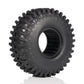 4Pcs Rubber 120x44mm 1/10 RC Crawler 1.9 Tires with Foam Inserts for Gen7 Gen8 SCX10 TRX4 Upgrades (E-120x44mm)