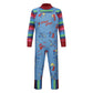 Linkom Chucky Costume For Kids,Boys Girls Good Guys Jumpsuit Child'S Play Overalls Outfits Halloween Cosplay Horror Costume (Large)