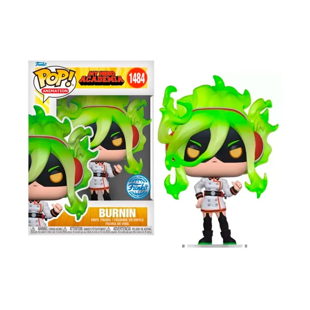 Funko Pop! My Hero Academia - Burnin (Moe Kamiji) Special Edition, Green