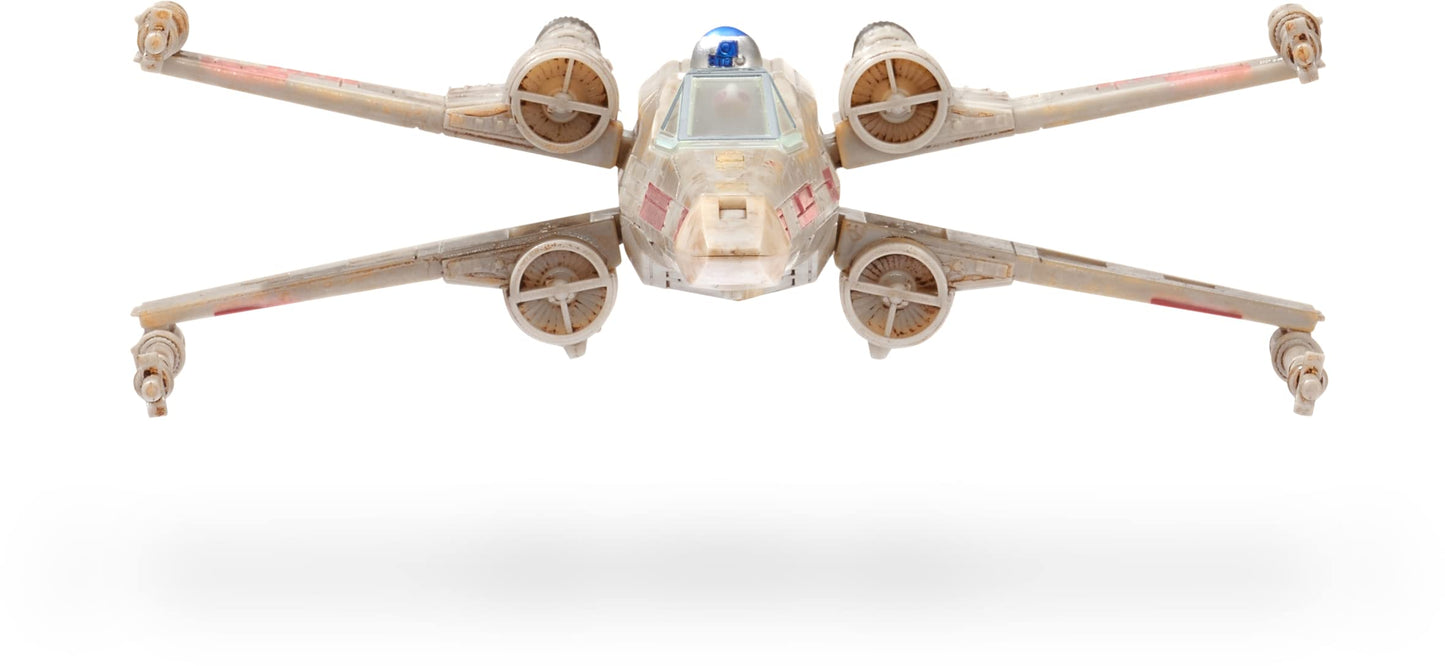 Star Wars 5-Inch X-Wing Starfighter Vehicle With Luke Skywalker & R2-D2 Micro Figures