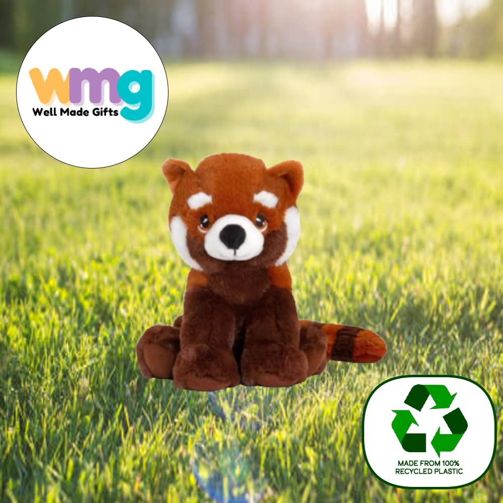 100% Recycled Plush Eco Toys (Red Panda)