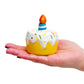 Funnysquee Mini Candle Cake Squishies Cute Stress Relief Squeeze Toys Play House Toy For 1St Kid Birthday Gift (Mini Cake)