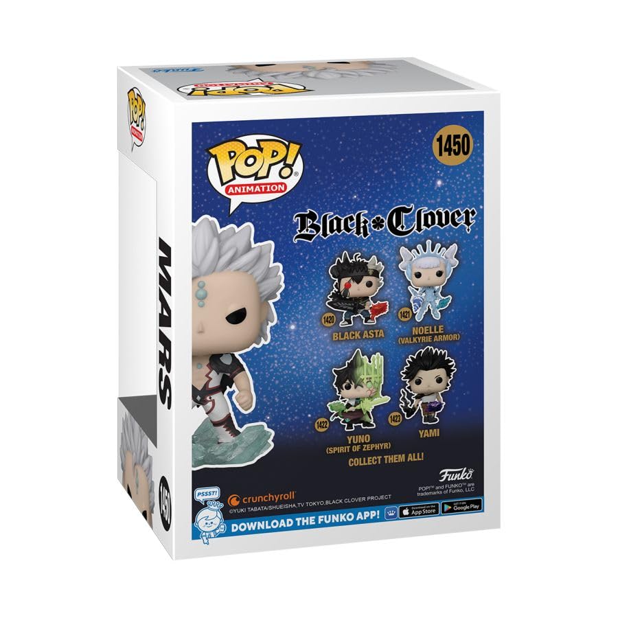 Funko Pop! Vinyl: Black Clover - Mars - GameStop (GS) (limited availability) #1450