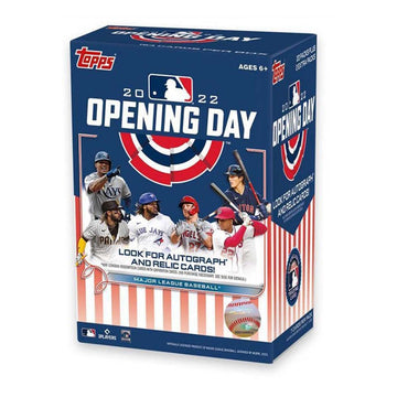 2022 Topps Opening Day Baseball Blaster Value Box - 154 Trading Cards Per Box