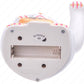 M.V. Trading Battery Operated Feng Shui Lucky Cat, 5-Inch, White, Plastic, Model MMICAT303