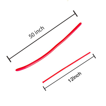 Eblliwsm 100Pcs 260Q Red Magic Long Balloons Decoration Shopping Mall Activities, Party Decoration, Parent-Child Activities. Not