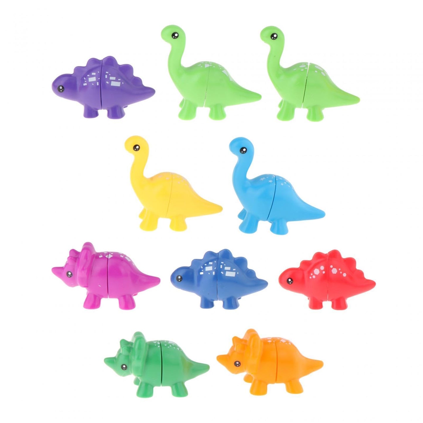 The Style Sutra Counting Sorting Toy Pairing Dinosaur Fine Motor Toy For Construction Skills Pattern