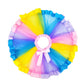 Bgfks Layeredtulle Rainbow Tutu Skirt For Newborn Baby Girls 1St Birthday Photography Outfit Sets. (Light Rainbow, 0-24 Months)