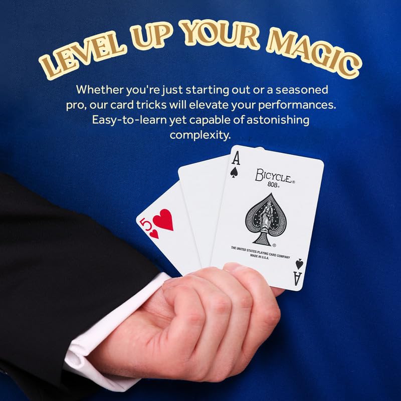 Hat Trick Magic Card Illusions For Beginner To Professional Wizards - Appearing, Teleporting, Transforming Miracles (Black Sveng