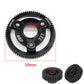 48P 72T Spur Gear Hardened Steel Transmission Gears with 27T 28T 29T 30T Pinions Gear 1/8 inch 3.175mm Hole Upgrade Parts for Tr