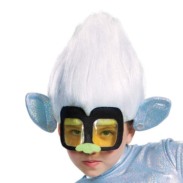 Tiny Diamond Costume, Trolls World Tour Tiny Diamond Troll Costume For Kids With Headpiece, Classic Size Medium (7-8) Multicolored