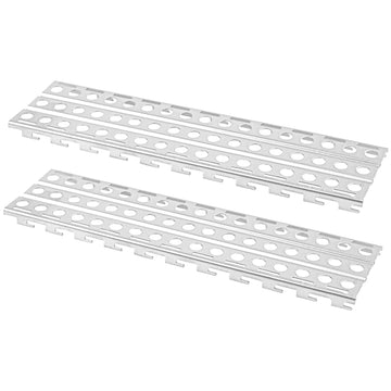 2Pcs Vgoohobby Metal 144mmx40mm Sand Ladder Recovery Board Anti-Skid Plate Compatible with Traxxas TRX-4 Axial SCX10 Tamiya CC01
