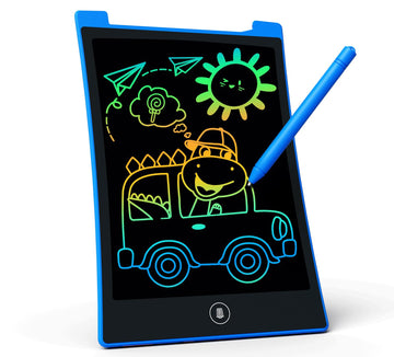 Kokodi Kids Toys Lcd Writing Tablet, Colorful Toddler Drawing Pad Doodle Board Erasable, Educational Learning Toys Birthday Gifts For Girls Boys Age 3 4 5 6 7 8 Kids Road Trip Essentials(Blue)