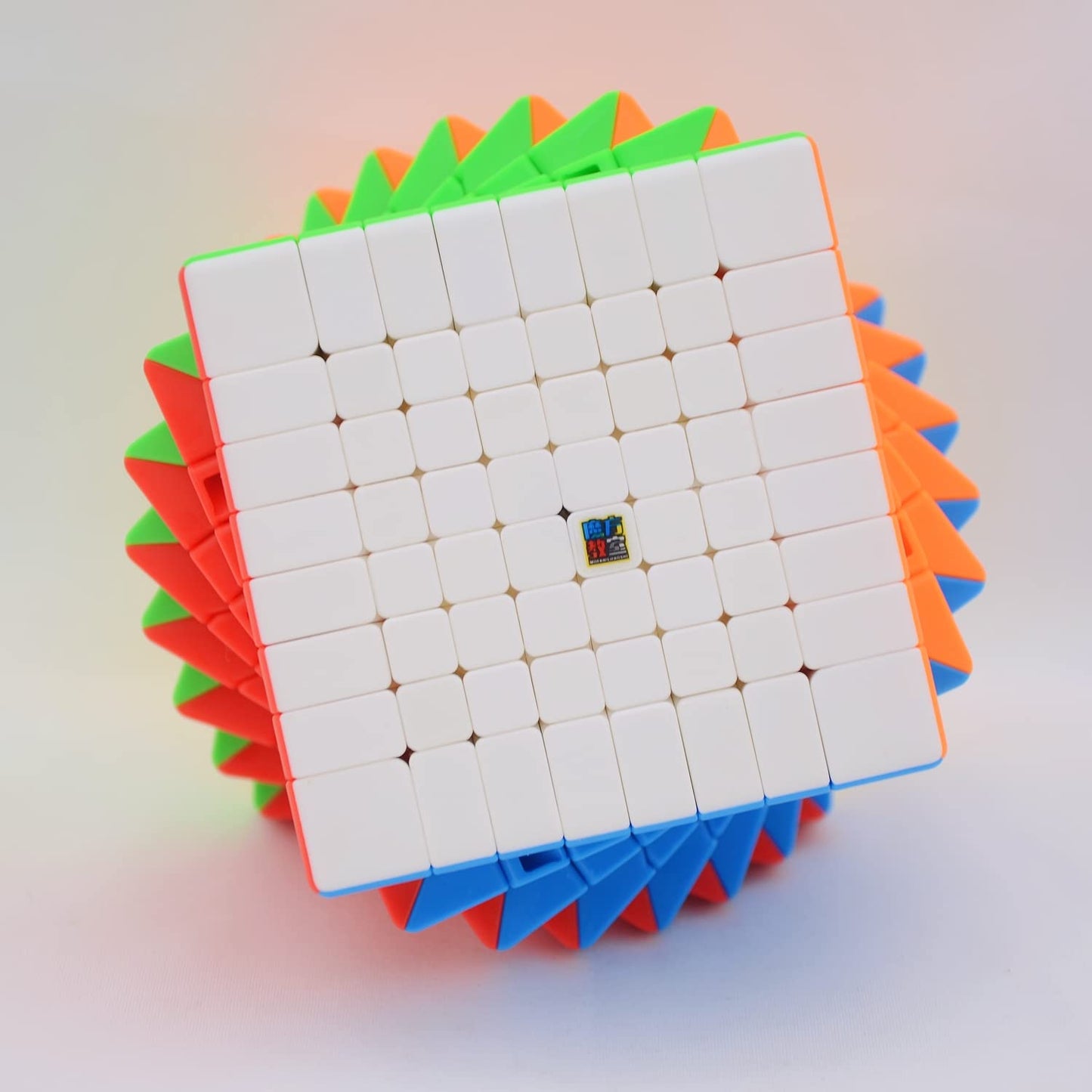Bukefuno MoYu Meilong 8x8 Speed Puzzle Cube MFJS 8x8 Magic Cubes Moyu Cube Stickerless Meilong 8x8x8 Cubing Classroom MF8 Speed