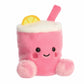 Aurora Adorable Palm Pals Zelie Pink Lemonade Stuffed Animal - Fun Collectible Plush for Kids and mature-themed Collectors - Perfect for Decorating Rooms and Birthday Gifts - 5 Inches