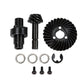 RXZIXYL Heavy Duty Bevel Helical Overdrive Gear RC Car Bevel Gear 8T 24T/27T/30T/33T AR44 for 1/10 RC Rock Crawler Axial SCX10 I