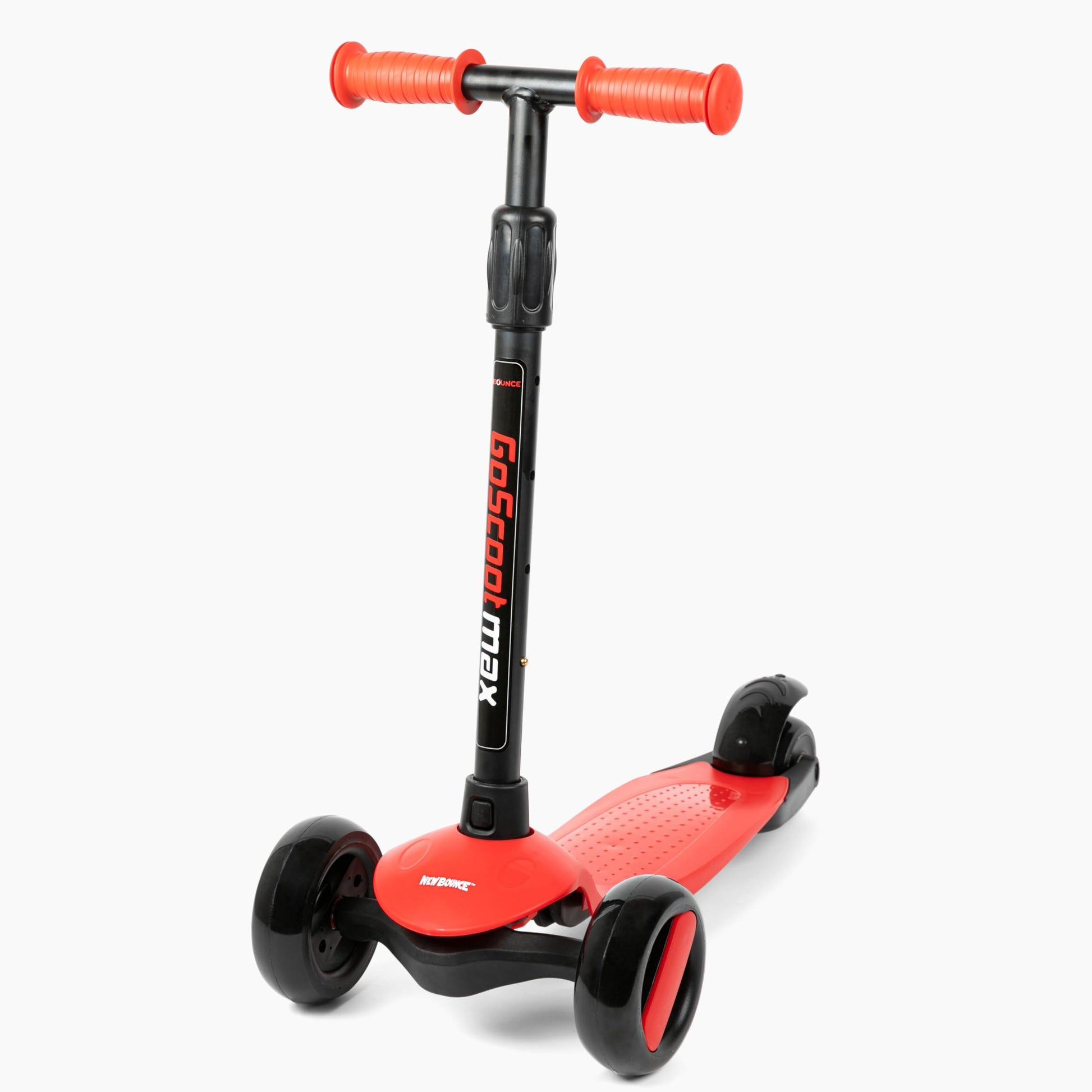 New-Bounce Scooters For Toddlers - 3 Wheel Scooter For Kids With Adjustable Handlebar - The Goscoot Max Is Perfect For Children And Toddlers, Girls And Boys Ages 3-10