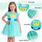 Marendyee Girls Kitties Costume Dress Birthday Party Halloween Cosplay Outfit for Kids Tulle Mesh Dresses