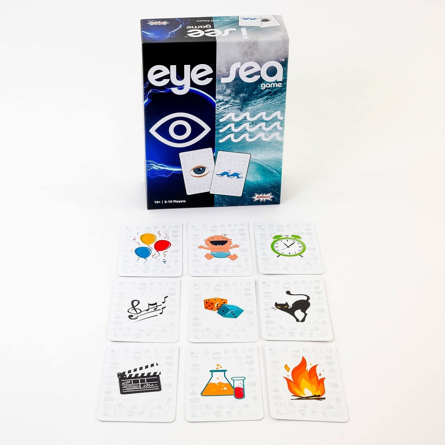 Amigo Games Eye Sea - Fun And Fast-Paced Brainstorming Party Card Game For 2-10 Players, Ages 10+