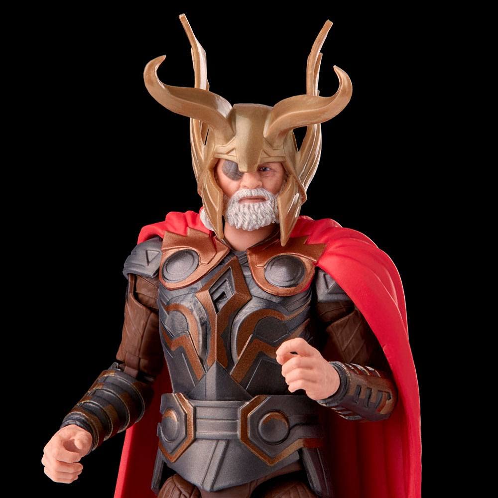 Marvel Hasbro Legends Series 6-Inch Scale Action Figure Toy Odin, Infinity Saga Character, Premium Design, Figure And 4 Accessories
