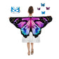 Niurui Kids Fairy Butterfly Wings Costume For Girls Halloween Toddler Dress Up Play Costumes With Butterfly Hair Clip Mask Chris